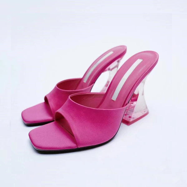 Open Toe High Heel Sandals-Teresa's Fashionista LLC