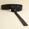 Knot Detail PU Belt-Teresa's Fashionista LLC