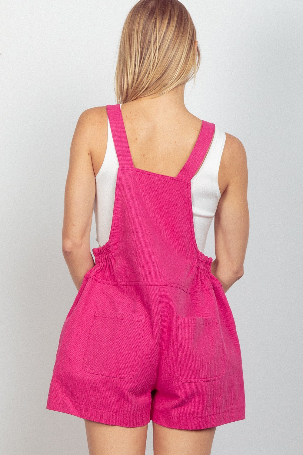 VERY J Adjustable Suspender Overalls with Pockets - Teresa's Fashionista LLC