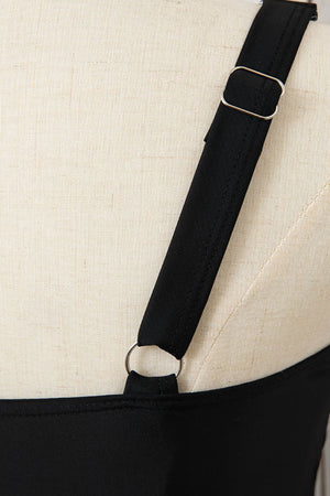 Leopard V-Neck Wide Strap One-Piece Swimwear-Teresa's Fashionista LLC