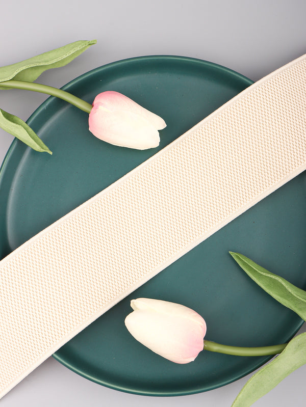 PU Elastic Wide Belt with Alloy Buckle-Teresa's Fashionista LLC