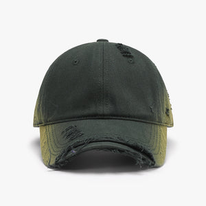 Distressed Adjustable Cotton Hat-Teresa's Fashionista LLC