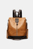 PU Leather Large Backpack Bag-Teresa's Fashionista LLC