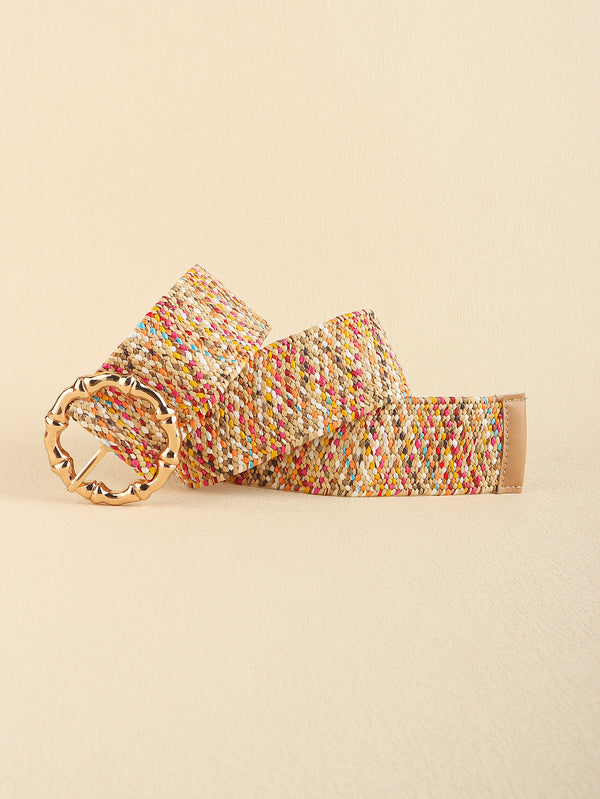 Multicolored Wide Belt-Teresa's Fashionista LLC