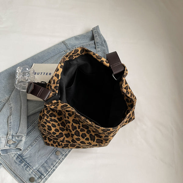 Leopard Adjustable Strap Tote Bag-Teresa's Fashionista LLC