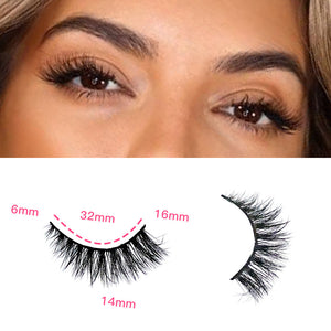 3D False Eyelashes Are Multi-layered, Realistic, Soft And Comfortable