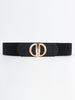 D Buckle Elastic Belt-Teresa's Fashionista LLC