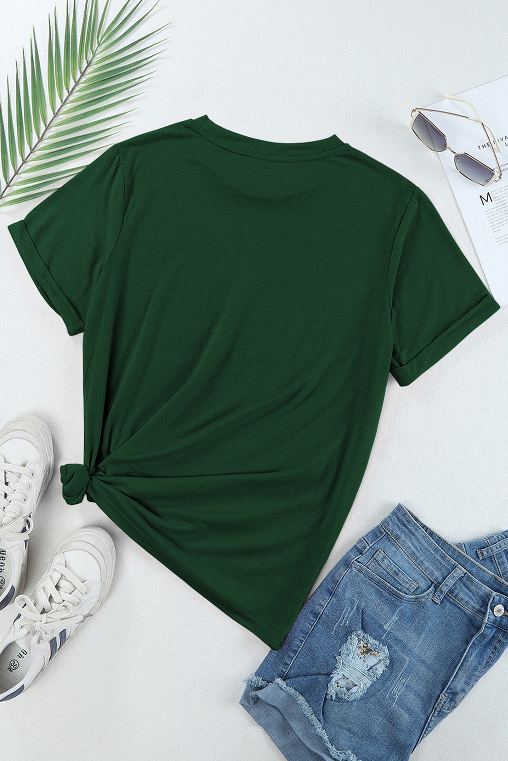 MAMA Round Neck Short Sleeve T-Shirt-Teresa&#39;s Fashionista LLC