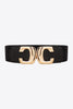 Zinc Alloy Buckle Elastic Wide Belt-Teresa's Fashionista LLC