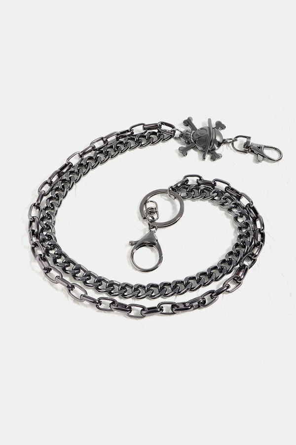 Treasure Point Shape Double Layer Alloy Belt-Teresa's Fashionista LLC