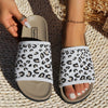 Leopard Open Toe Sandals-Teresa's Fashionista LLC