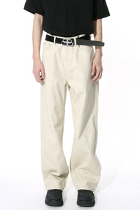 Men's Mid-Rise Straight-Leg Jeans