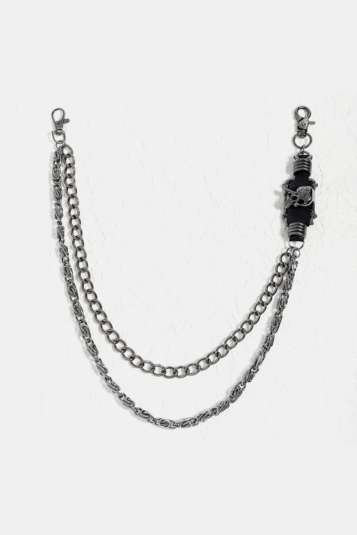 Double Layer Alloy Chain Belt-Teresa's Fashionista LLC