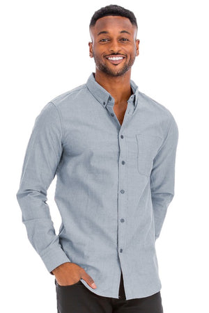 Weiv Men's Casual Long Sleeve Shirts-Teresa's Fashionista LLC
