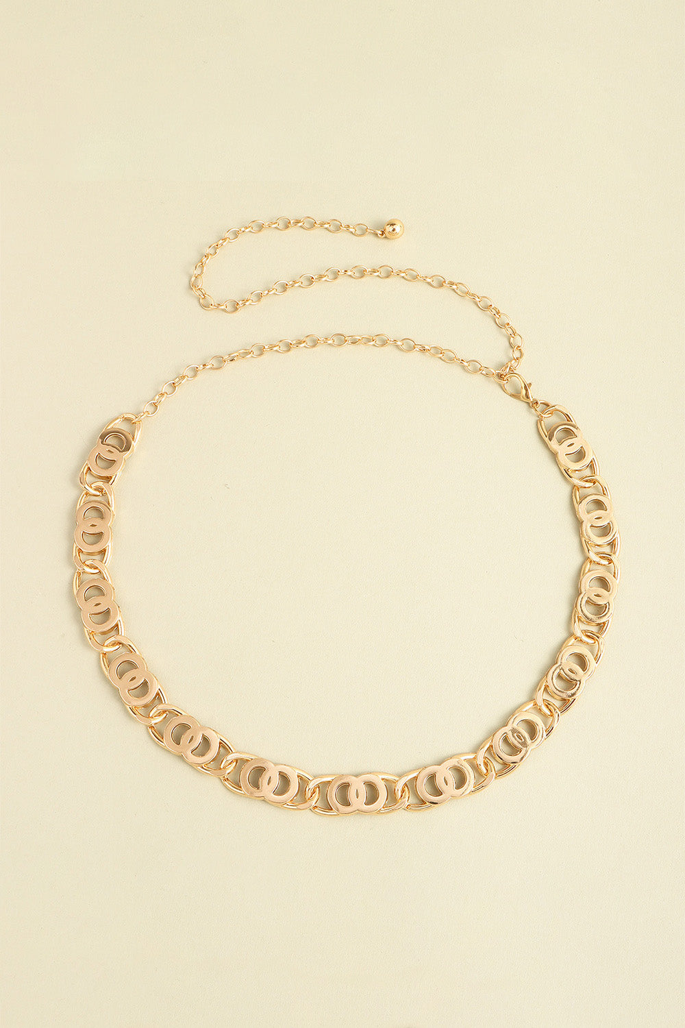 Alloy Lobster Clasp Belt-Teresa's Fashionista LLC