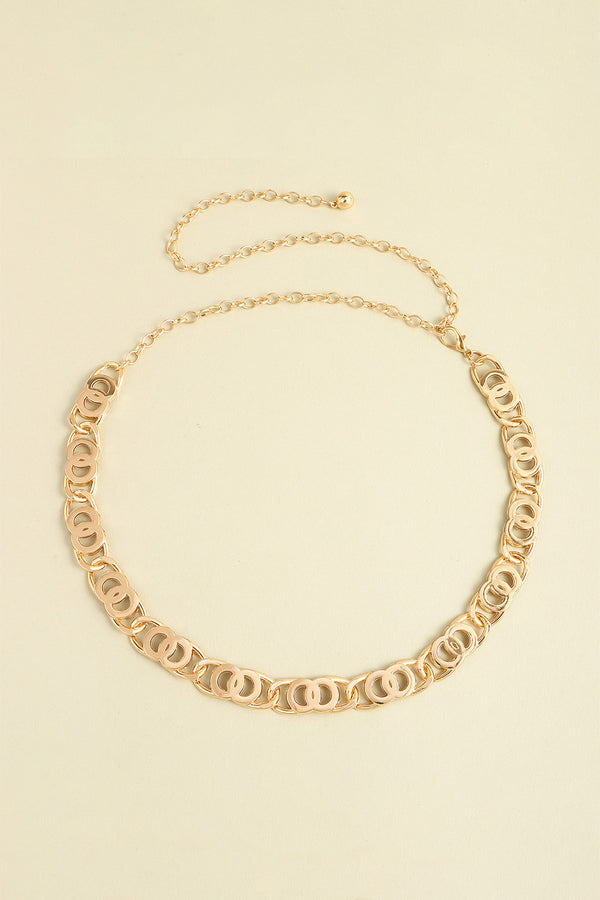 Alloy Lobster Clasp Belt-Teresa's Fashionista LLC