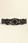 PU Leather Zinc Alloy Buckle Belt-Teresa's Fashionista LLC