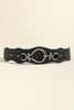 PU Leather Zinc Alloy Buckle Belt-Teresa's Fashionista LLC