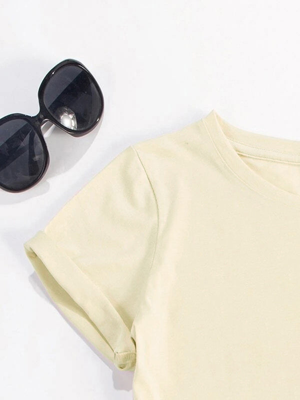MAMA Round Neck Short Sleeve T-Shirt-Teresa's Fashionista LLC