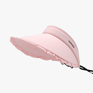 Frill Adjustable Ice Silk Sun Hat-Teresa's Fashionista LLC