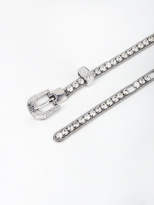 Rhinestone Metal Belt-Teresa's Fashionista LLC