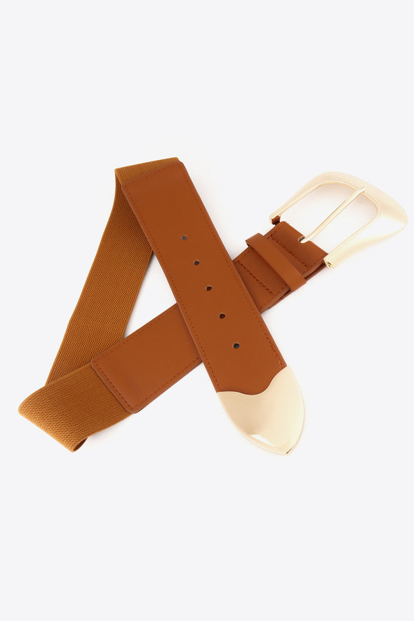 Elastic Wide PU Belt-Teresa's Fashionista LLC