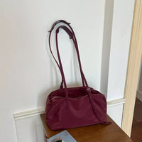 Nylon Shoulder Bag with Adjustable Strap