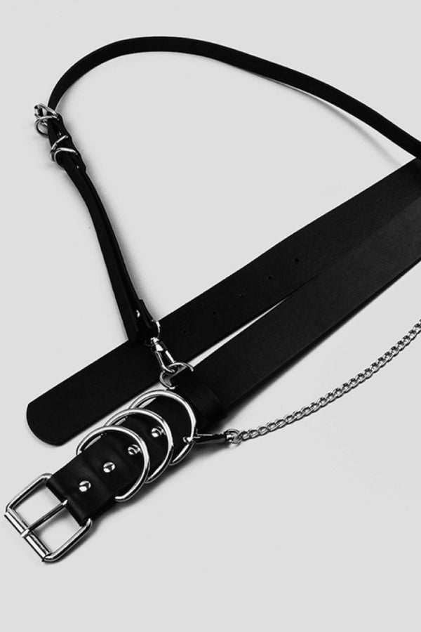 Punk PU Belt-Teresa's Fashionista LLC