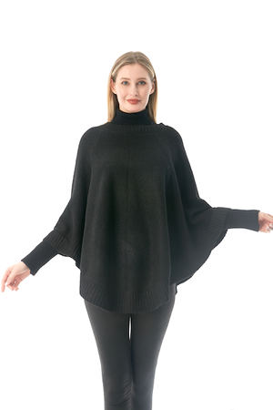 CP22129 Brighton Sweater Poncho