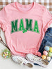MAMA Round Neck Short Sleeve T-Shirt-Teresa's Fashionista LLC