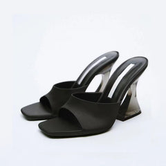 Open Toe High Heel Sandals-Teresa's Fashionista LLC