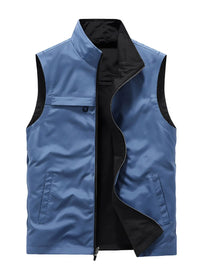 Men's Plus Size Zip Up Vest