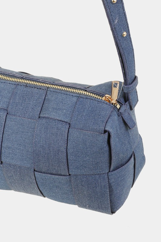 Fame Woven Crossbody Bag with Adjustable Strap - Teresa's Fashionista LLC