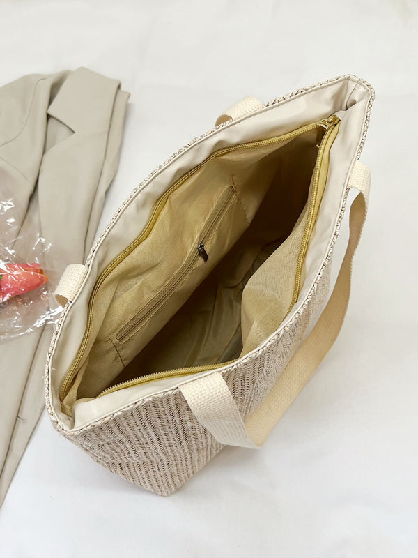 Straw Woven Tote Bag-Teresa's Fashionista LLC