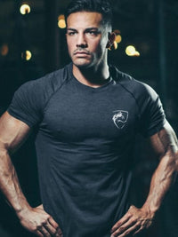 Men's Plus Size Round Neck Short Sleeve T-Shirt