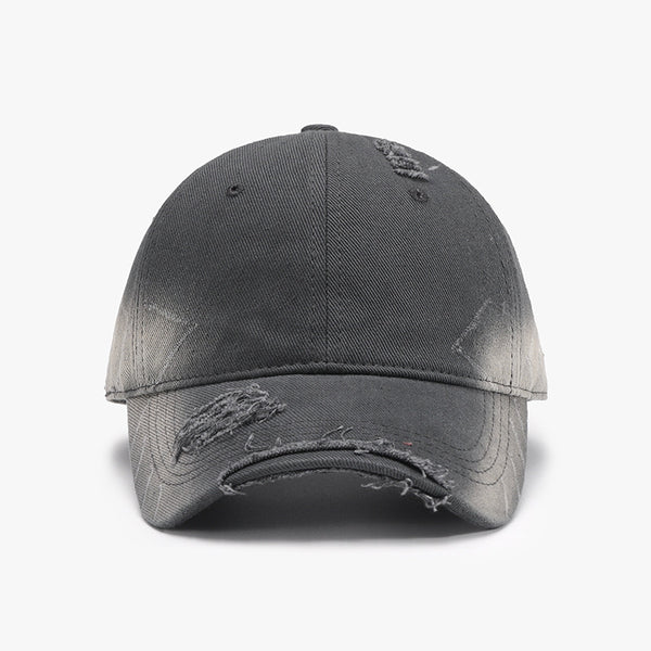 Distressed Adjustable Cotton Hat-Teresa's Fashionista LLC