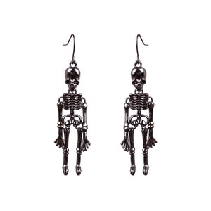 Skeleton Alloy Earrings - Teresa's Fashionista LLC