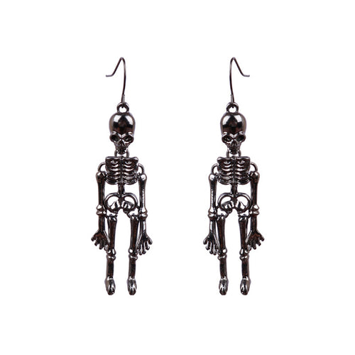 Skeleton Alloy Earrings - Teresa's Fashionista LLC
