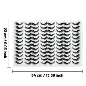 3D False Eyelashes Are Multi-layered, Realistic, Soft And Comfortable
