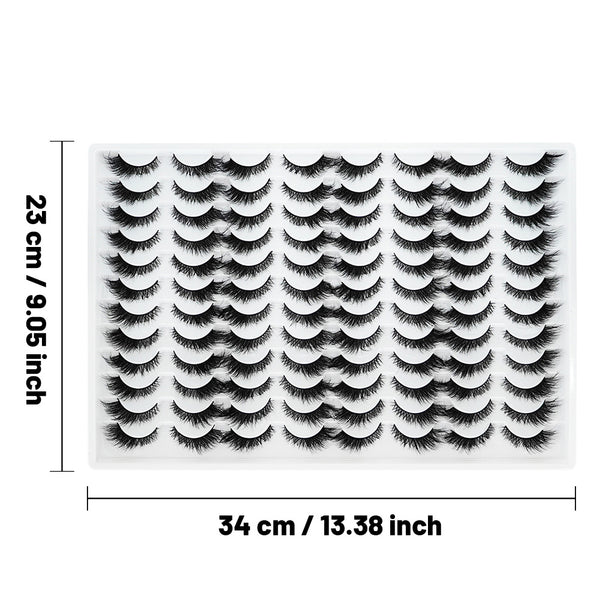 3D False Eyelashes Are Multi-layered, Realistic, Soft And Comfortable