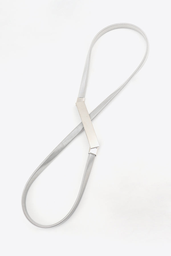 Elastic Iron Skinny Belt-Teresa's Fashionista LLC