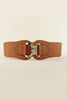 Alloy Buckle Elastic Belt-Teresa's Fashionista LLC