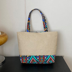 Geometric Medium Tote Bag-Teresa's Fashionista LLC