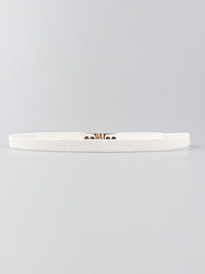 PU Elastic Skinny Belt-Teresa's Fashionista LLC