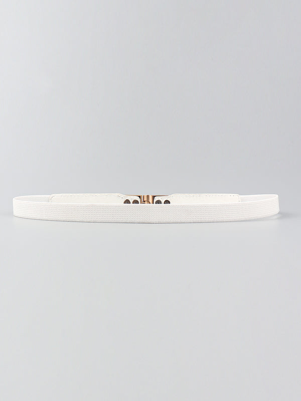 PU Elastic Skinny Belt-Teresa's Fashionista LLC
