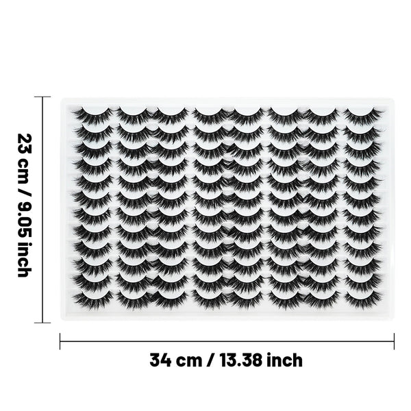 3D False Eyelashes Are Multi-layered, Realistic, Soft And Comfortable