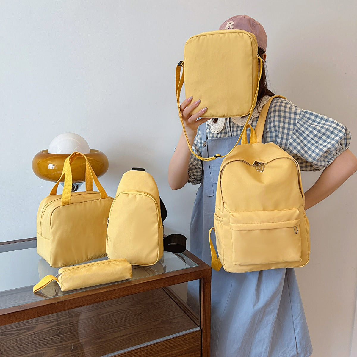 Cloth 5 Piece Bag Set-Teresa&#39;s Fashionista LLC