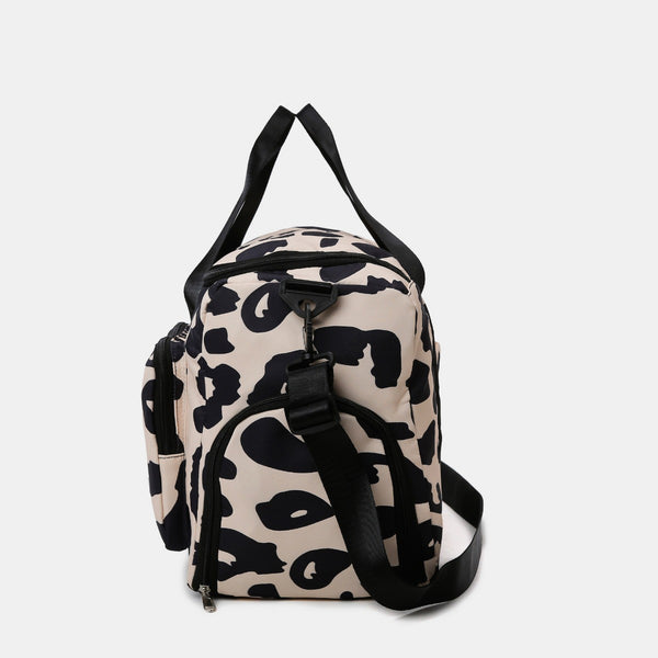 Oxford Cloth Animal Print Travel Bag-Teresa's Fashionista LLC