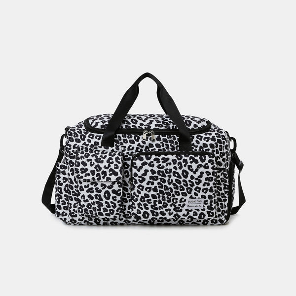 Oxford Cloth Animal Print Travel Bag-Teresa's Fashionista LLC