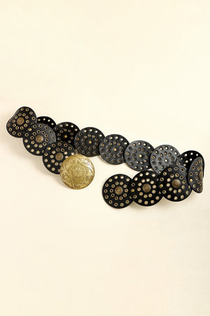 Vintage PU Leather Wide Belt-Teresa's Fashionista LLC